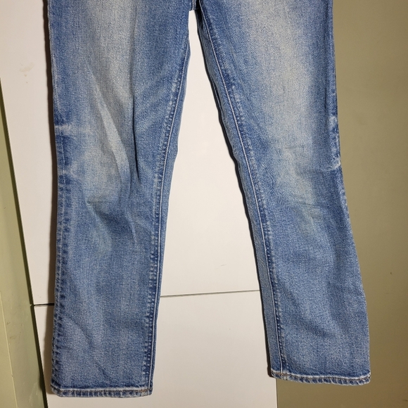 ❤️ 3 for $35 Aritzia denim forum arlo high rise straight leg jeans 26L blue 25 - Picture 4 of 11